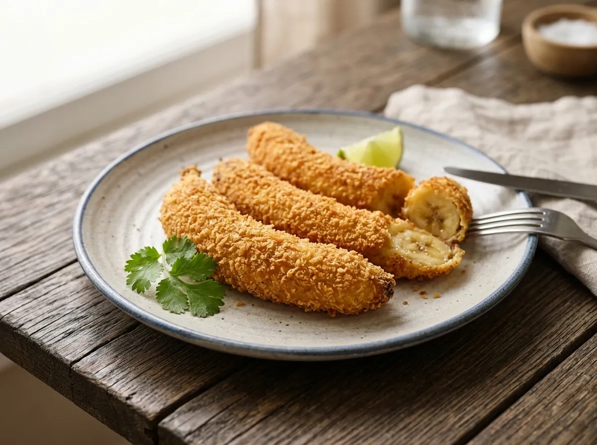 Banana a Milanesa