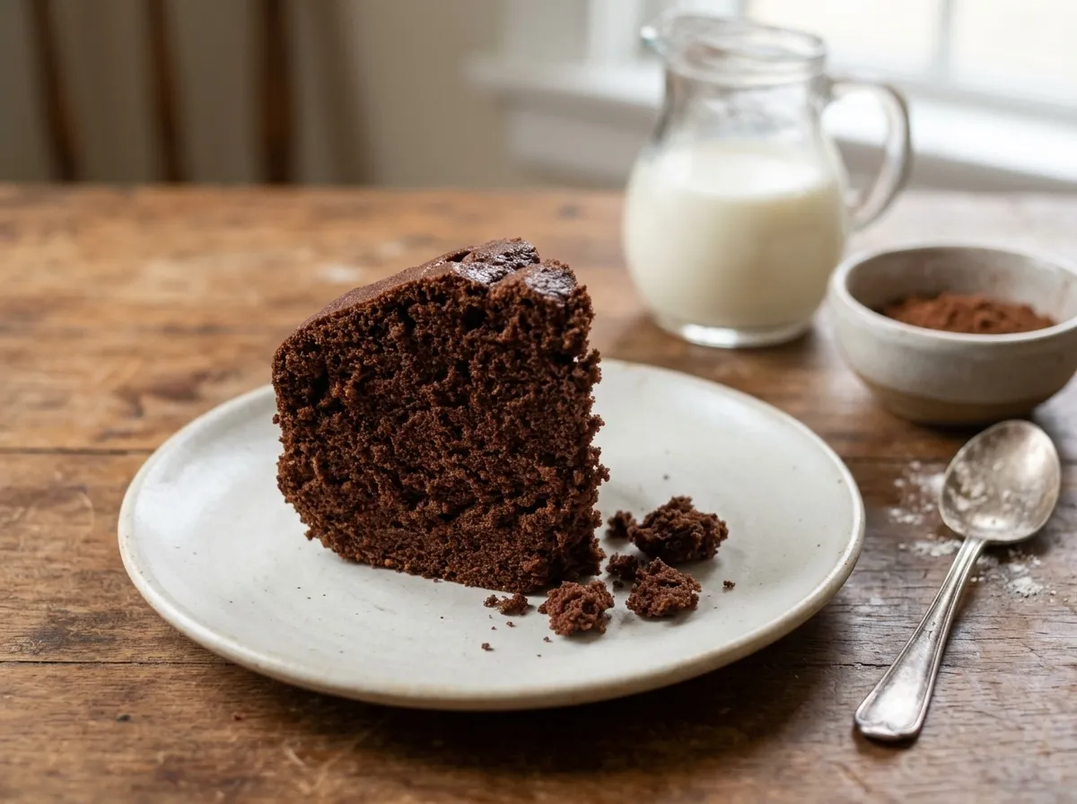 Bolo de chocolate de liquidificador