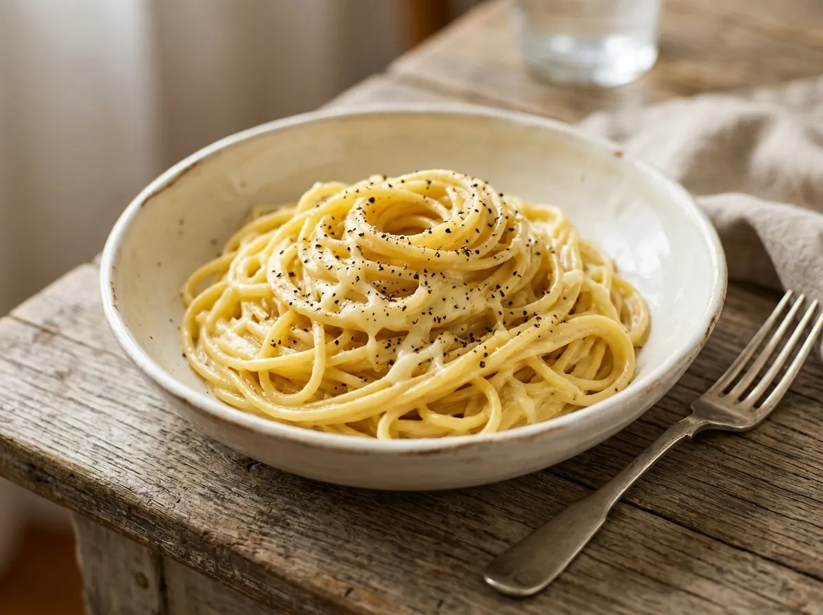 Cacio e Pepe diferente