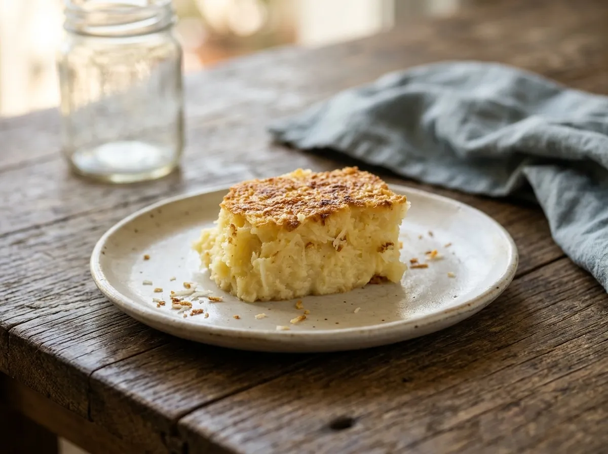 Cocada de forno