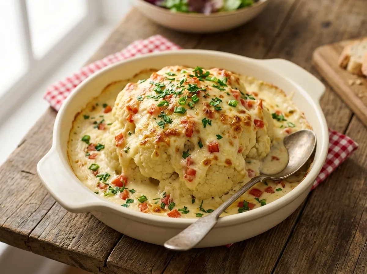 Couve-Flor Gratinada