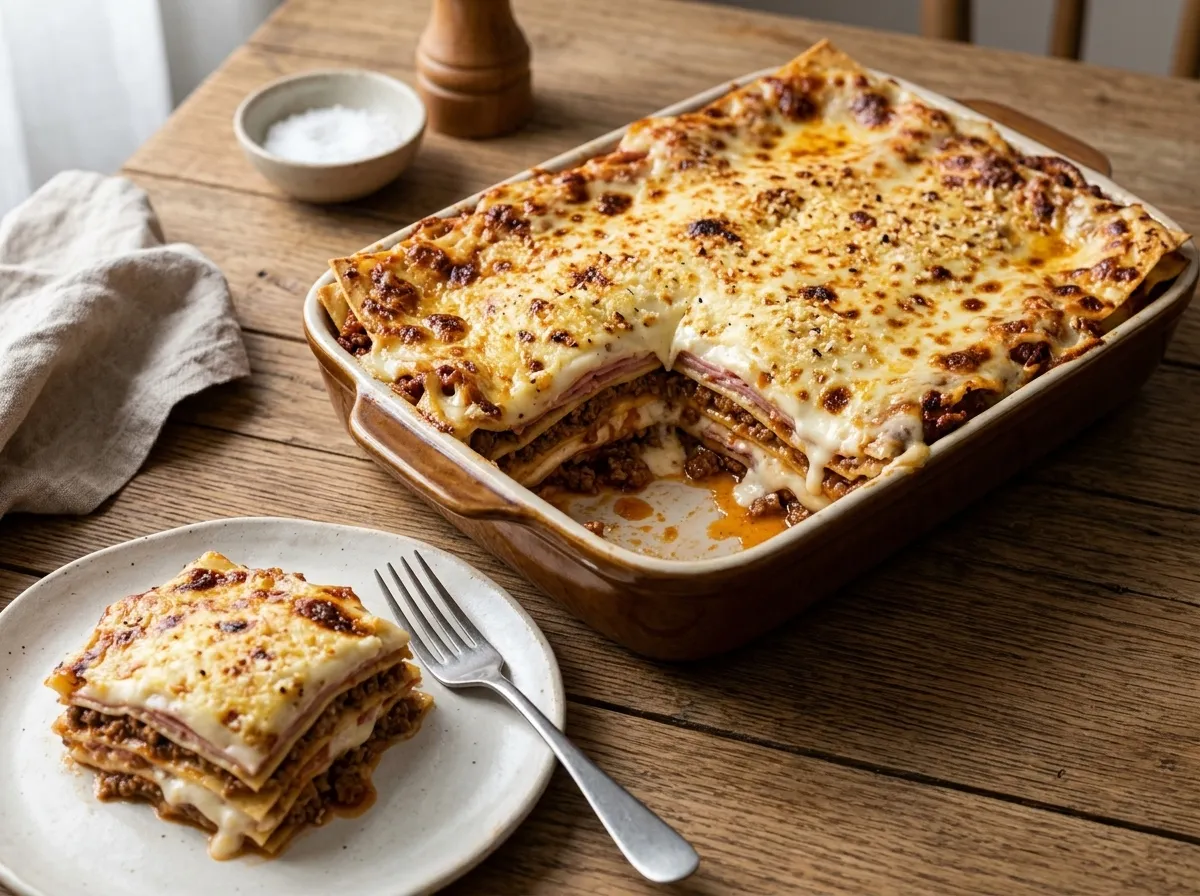 Lasanha de Carne Moída