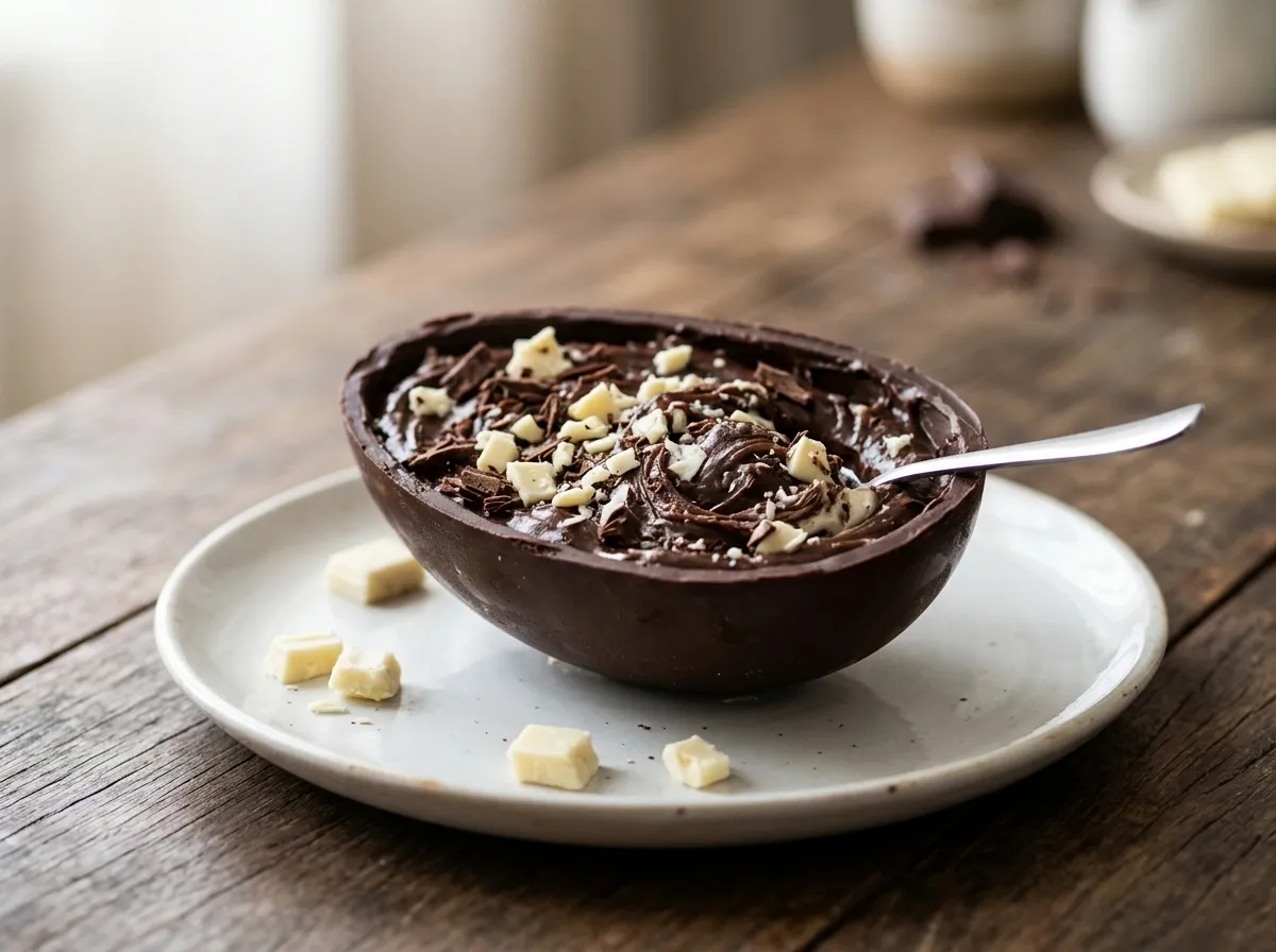 Ovo de páscoa de chocolate